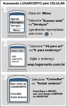 Veja acima como � f�cil acessar do celular (Arte de Henrique Lima/Uai sobre Arte/Associados)