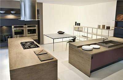 Cor pigmentada em tom marrom que remete � superf�cie de uma pedra � uma das apostas para as cozinhas modernas e aconchegantes (Kitchens/Divulga��o)