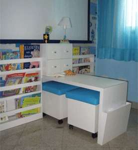 O cantinho dedicado aos estudos se destaca pela versatilidade e bom aproveitamento do espaço. (Salles&Bancaglion/Divulgação) O cantinho dedicado aos estudos se destaca pela versatilidade e bom aproveitamento do espaço. (Salles&Bancaglion/Divulgação)