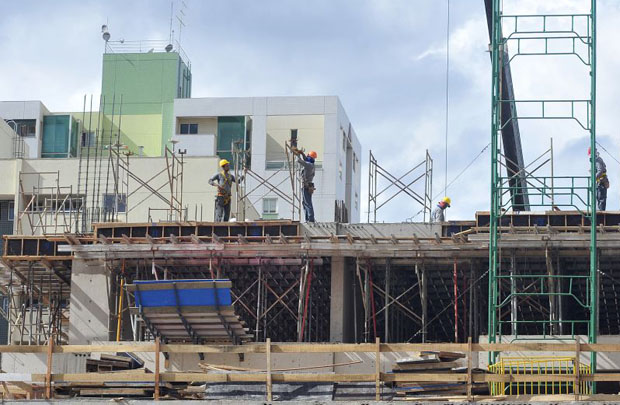 Desde 2001, durante a construção as prestações seguem o Índice Nacional de Construção Civil (INCC), conforme acerto com o Ministério Público (Ed. Alves/CB/D.A Press) Desde 2001, durante a construção as prestações seguem o Índice Nacional de Construção Civil (INCC), conforme acerto com o Ministério Público (Ed. Alves/CB/D.A Press)